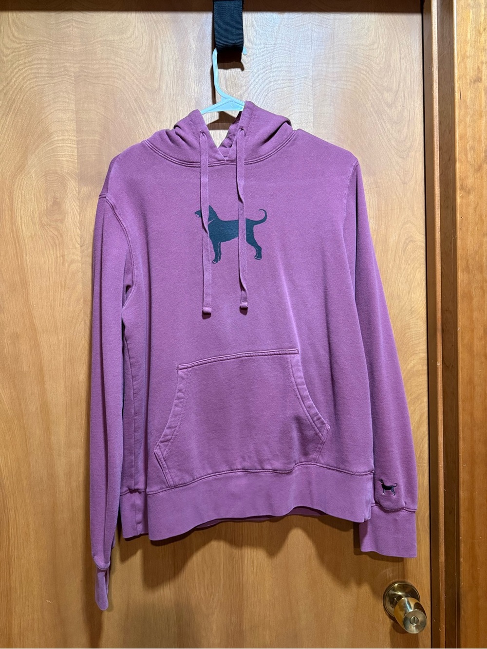 Classic Black Dog Hooded Sweatshirt